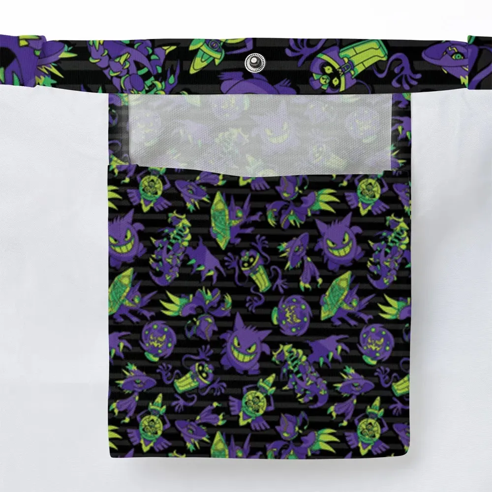 Ghost Type Pokemon Pattern Large Tote Bag - 3