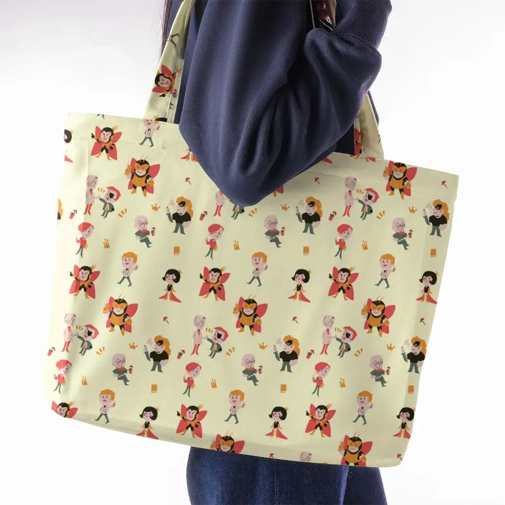 The Venture Bros Pattern Large Tote Bag - 2