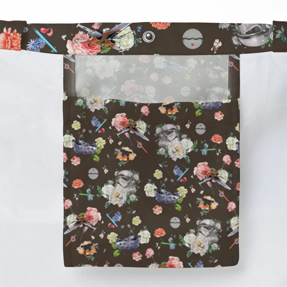 Stormtrooper Flower Vintage Pattern Large Tote Bag - 3