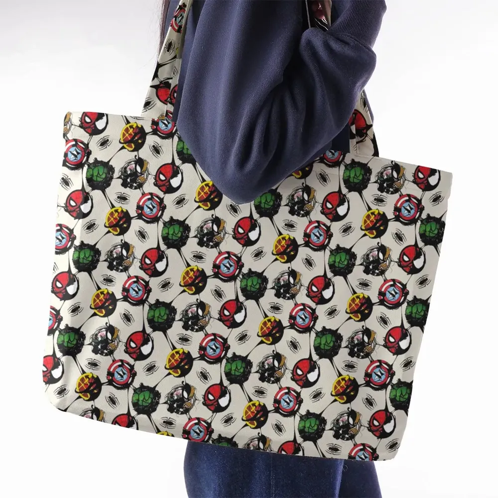Spider Venom Pattern Large Tote Bag - 2