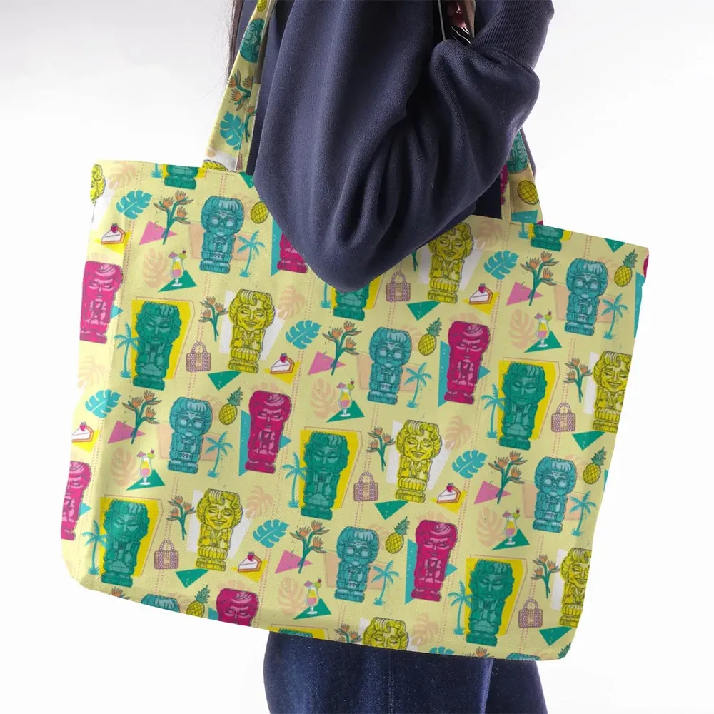 Golden Girls Tiki Shack Aloha Large Tote Bag - 2