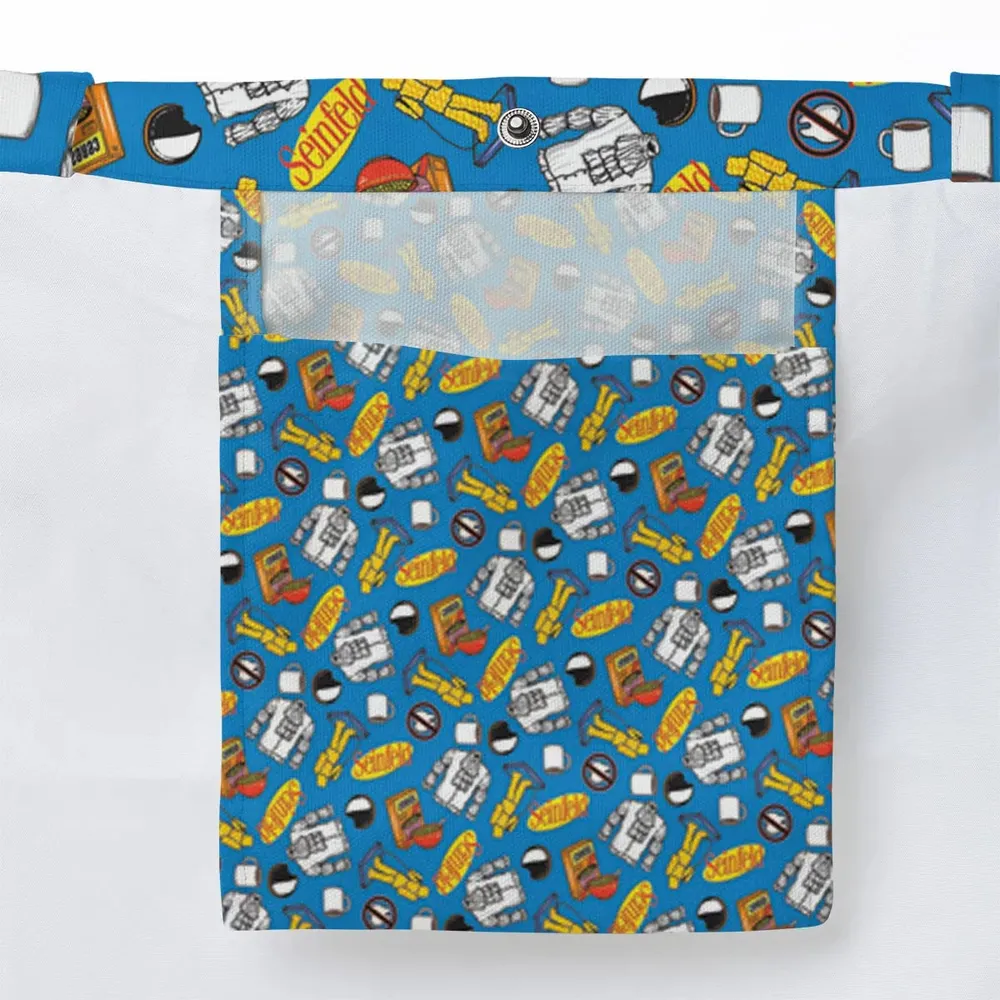 Jerry Seinfeld Comedian Pattern Large Tote Bag - 3