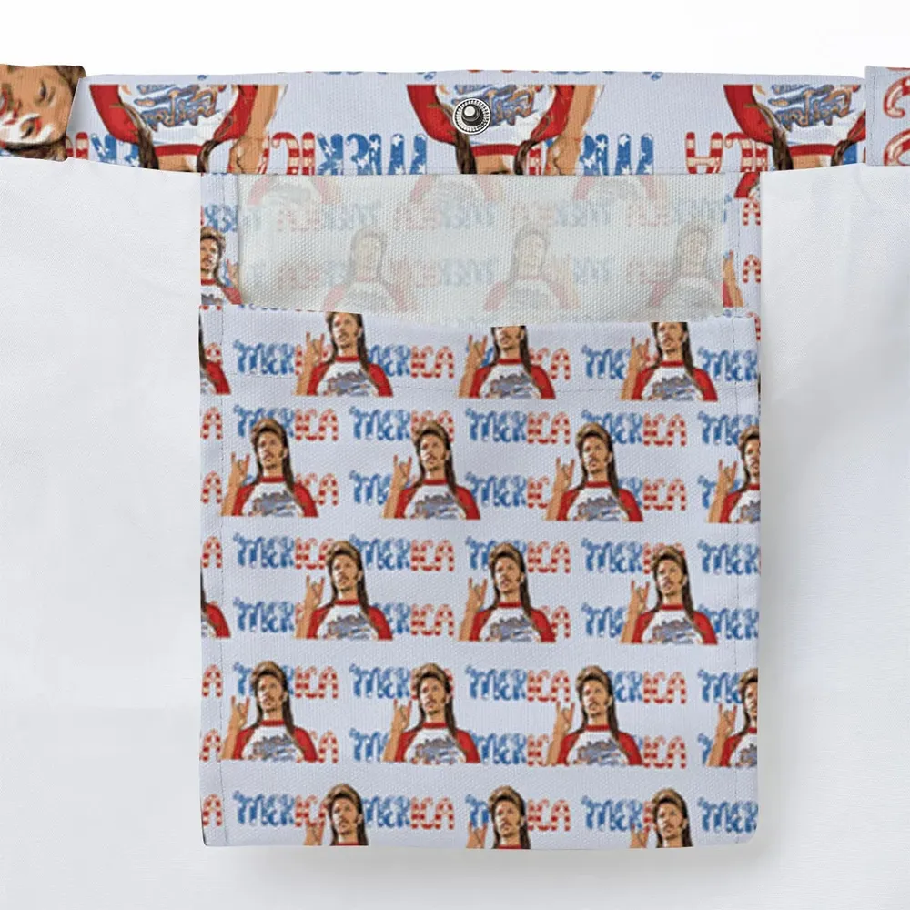 Joe Dirt 'Merica 4th Of July Pattern Large Tote Bag - 3