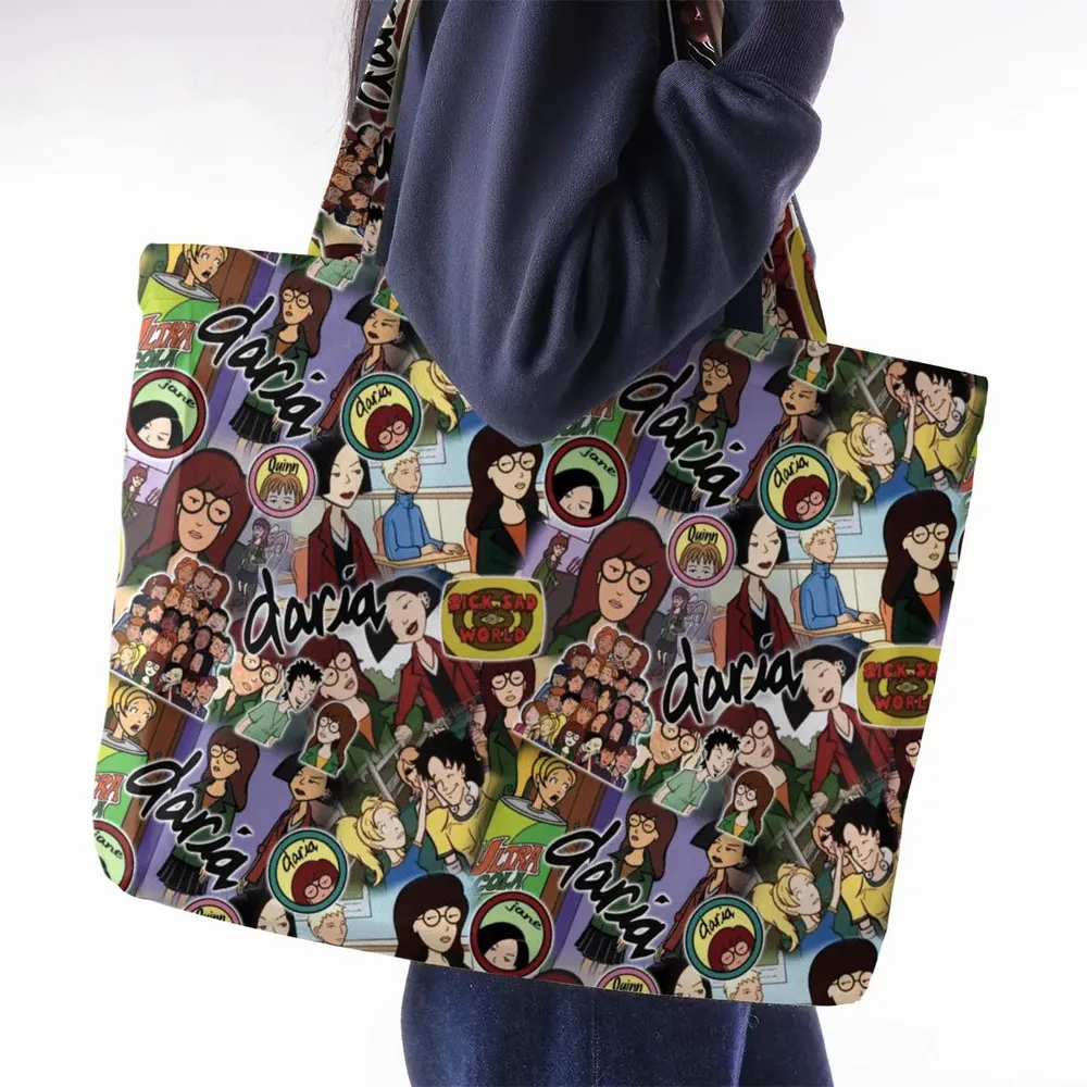 Sick Sad World Daria Large Tote Bag - 2