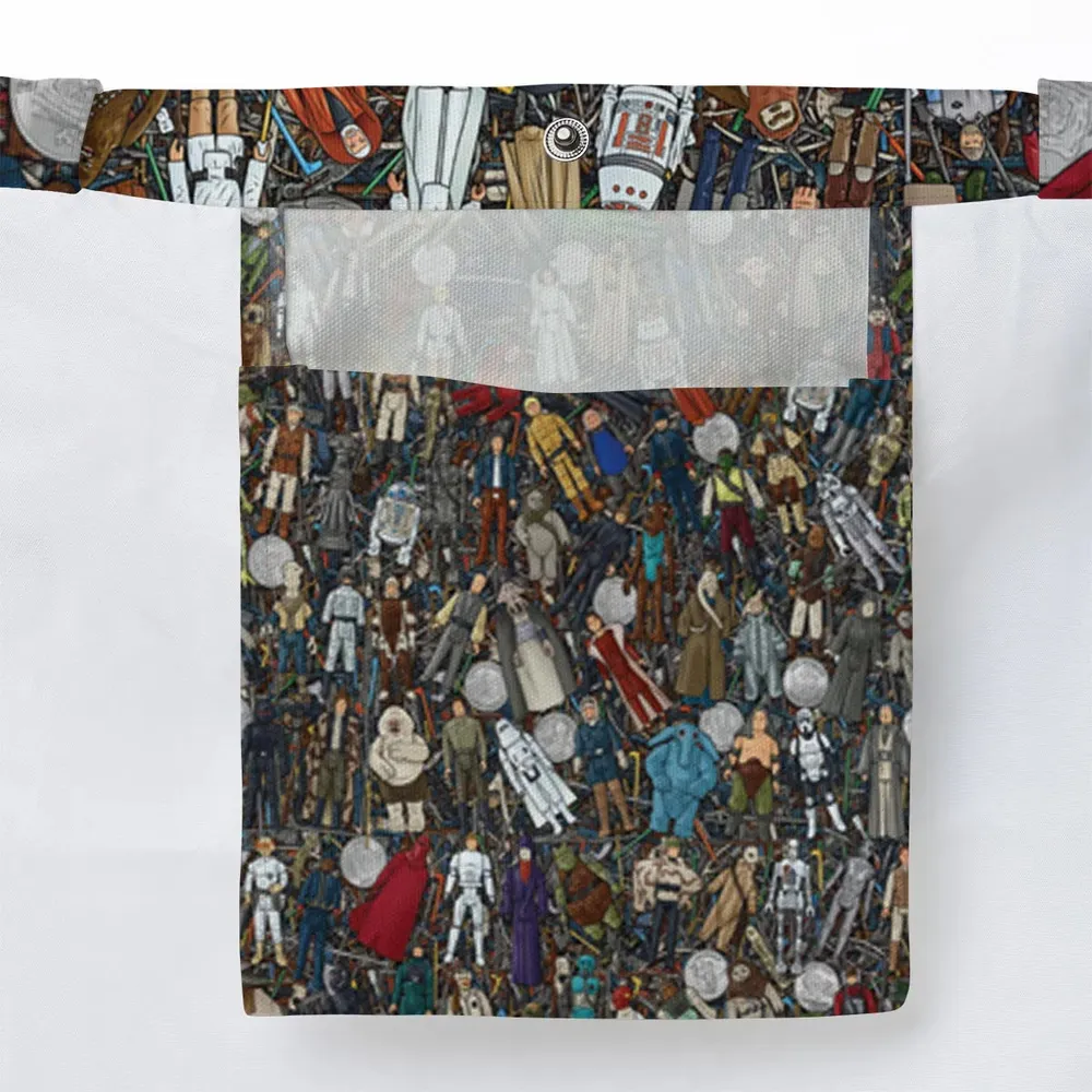Star Wars Characters Figures Large Tote Bag - 3