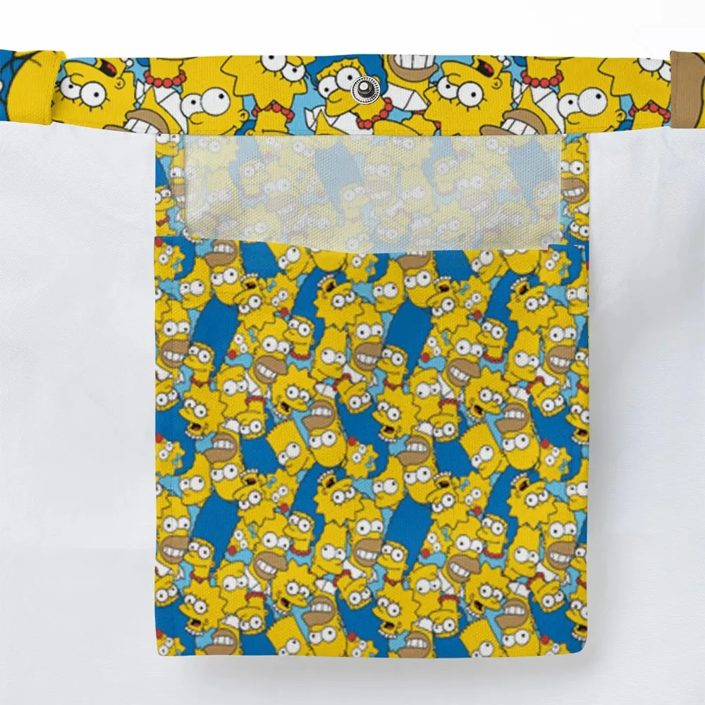 Head Toss The Simpson Characters Large Tote Bag - 3