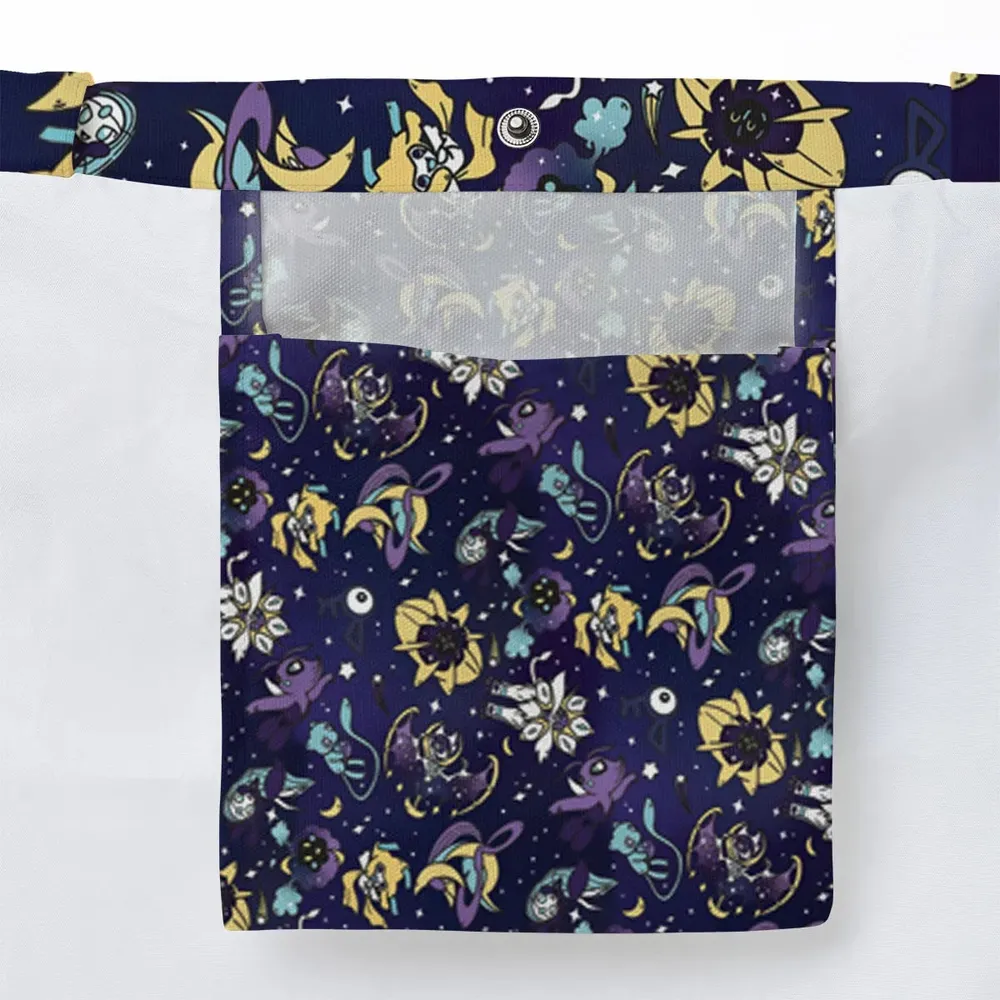 Galaxy Mew Psychic Type Pokemon Large Tote Bag - 3