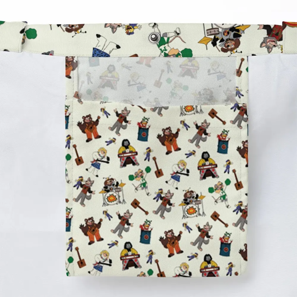 The Rock-afire Explosion Pattern Large Tote Bag - 3