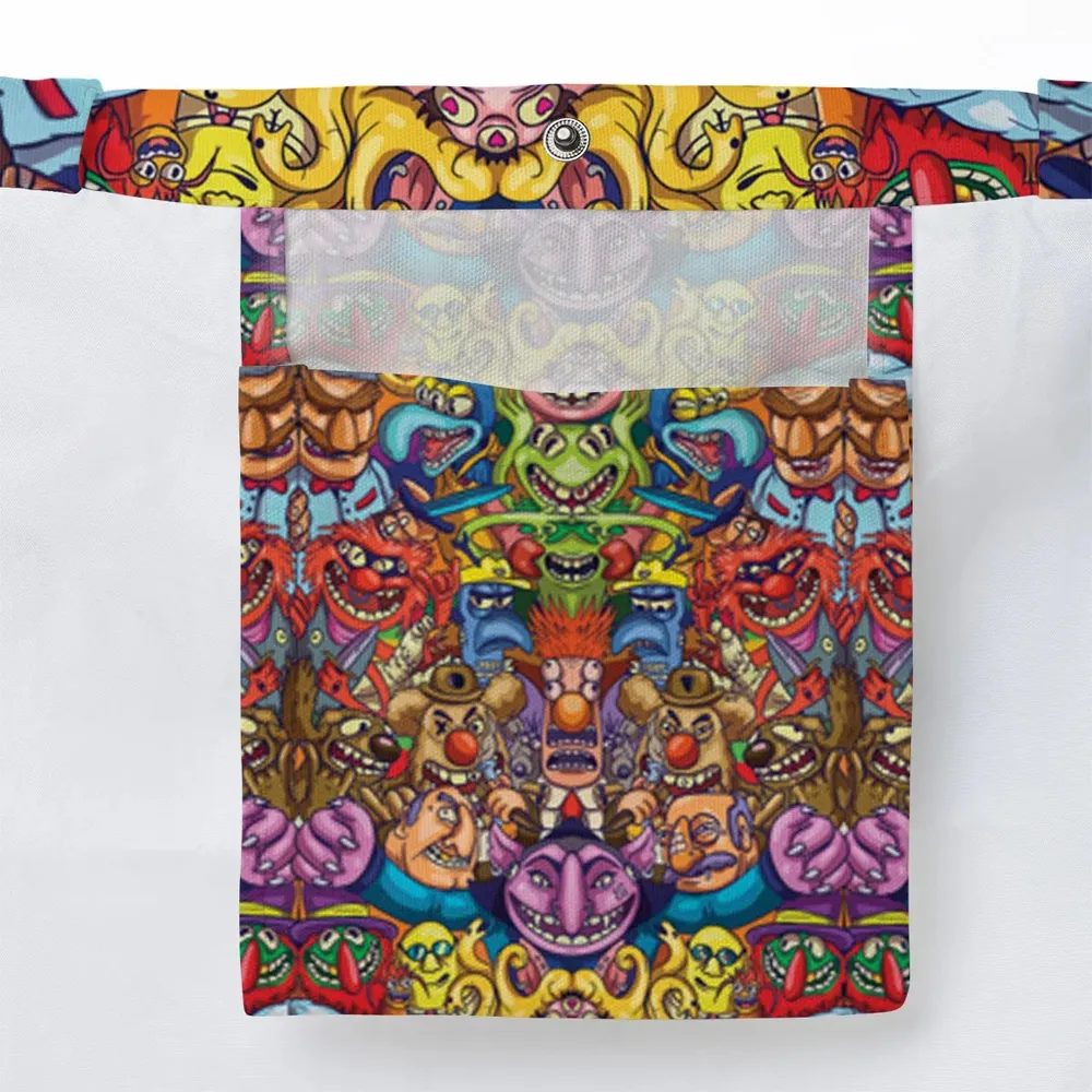 Monster Muppets The Muppets Characters Large Tote Bag - 3