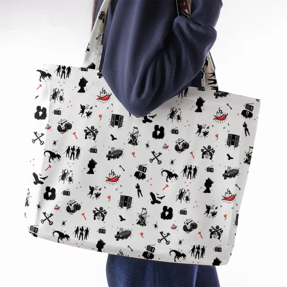 Legandary Bands Mashup Large Tote Bag - 2