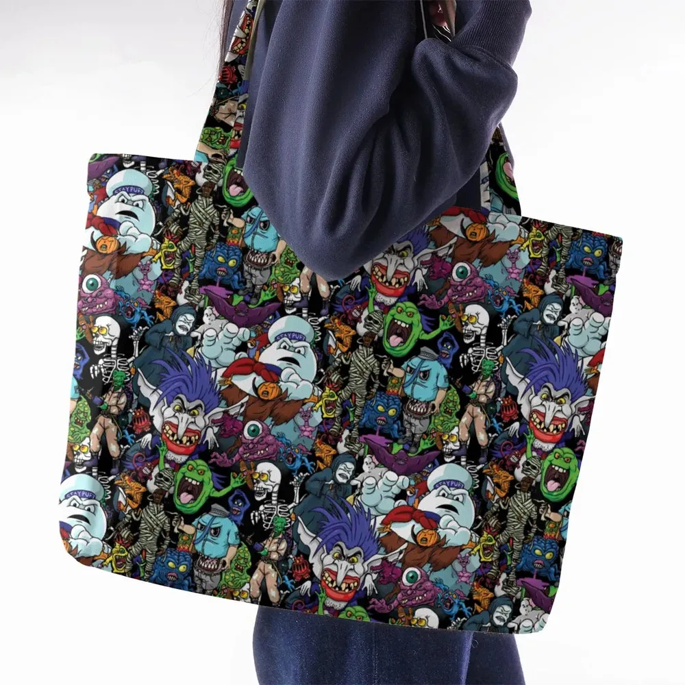 I Ain't Afraid Of No Ghosts Large Tote Bag - 2