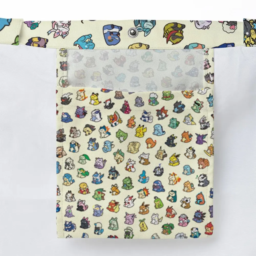 Pokemon In Substitute Style Large Tote Bag - 3