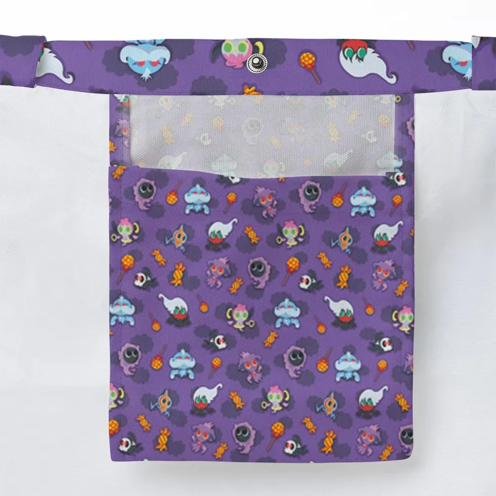 Team Purple Pokemon Pattern Large Tote Bag - 3
