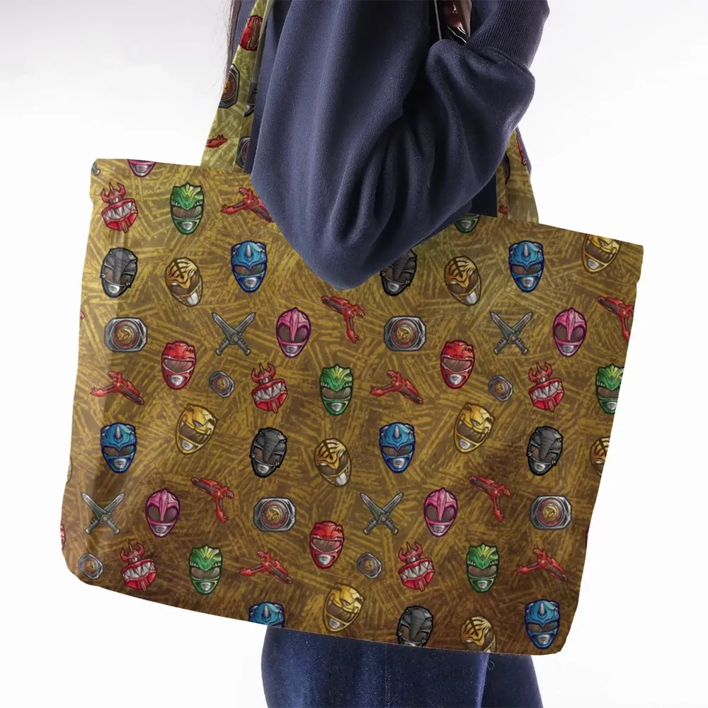 Power Team Mighty Morphin Power Rangers Large Tote Bag - 2