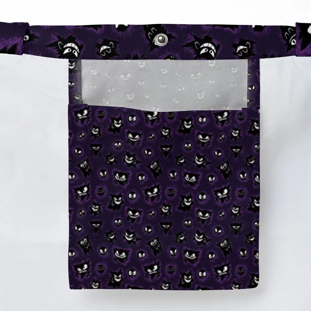 Gastly Haunter and Gengar Pokemon Pattern Large Tote Bag - 3