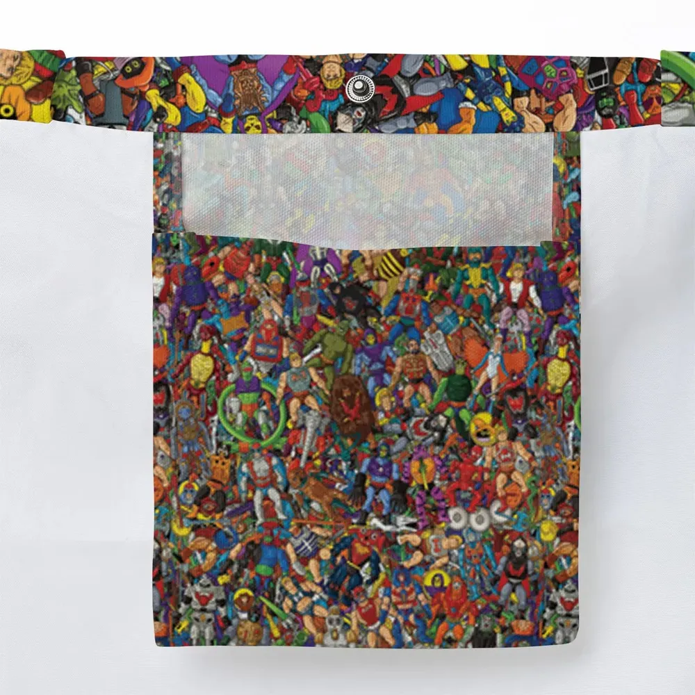 MOTU's Characters Figure Pattern He-man and The Masters of The Universe Large Tote Bag - 3