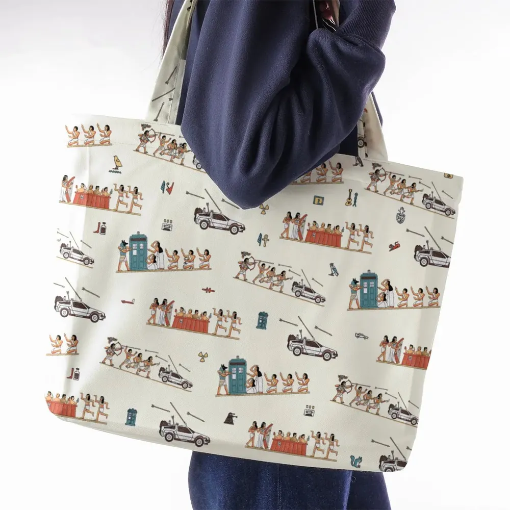 Lost In Egypt Large Tote Bag - 2