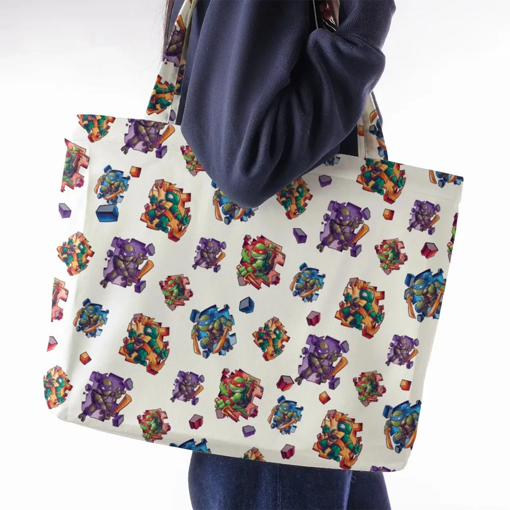 TMNT Break The Wall Large Tote Bag - 2