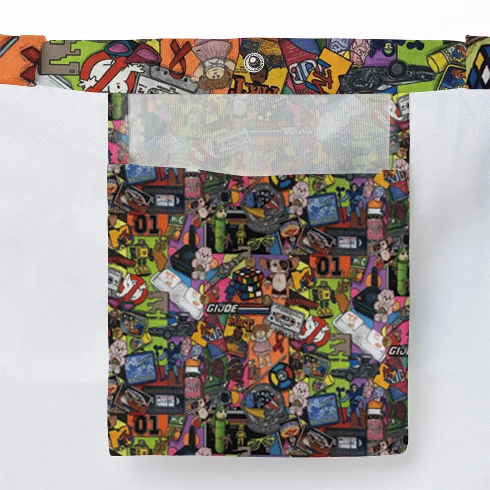 The 1980's. The Decade Of Greed Large Tote Bag - 3