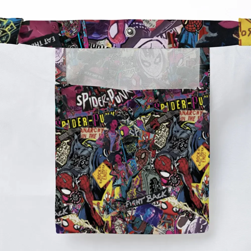Spider-Punk Get Punked Across Spider-Verse Large Tote Bag - 3