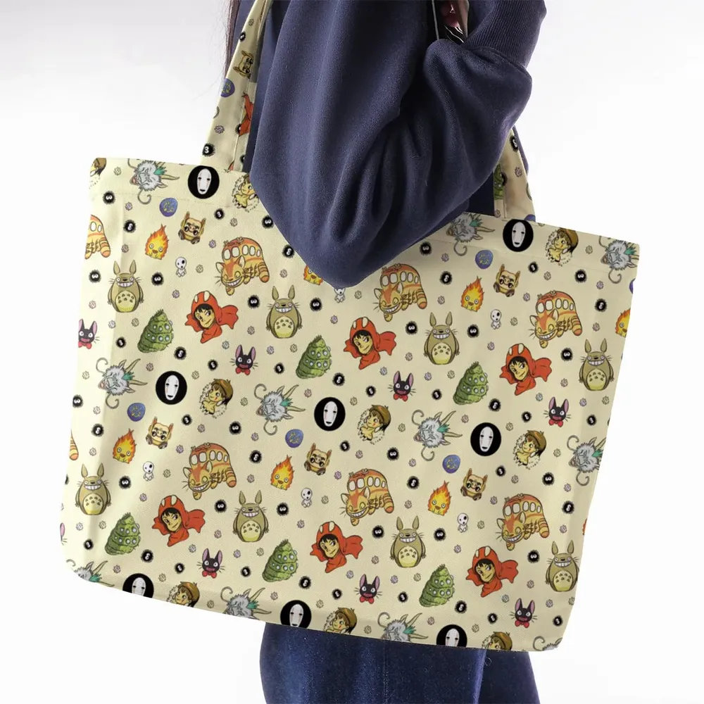 Ghiblipalooza Ghibli Themed Large Tote Bag - 2
