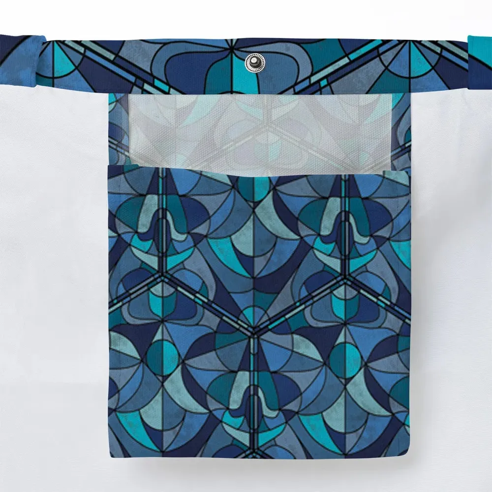 Stained Glass Monster RPG Large Tote Bag - 3