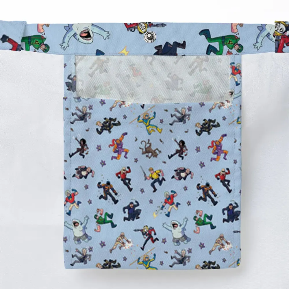 The Suicide Squad Pattern Large Tote Bag - 3