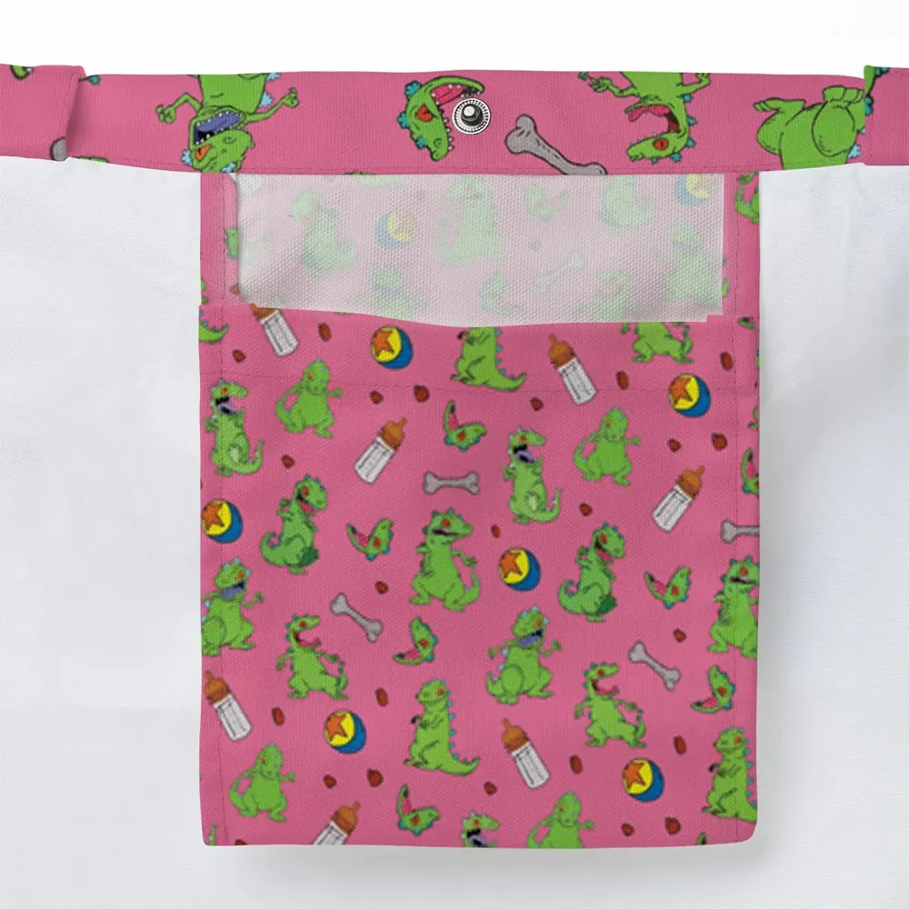 Rugrats Reptar Pattern Large Tote Bag - 3