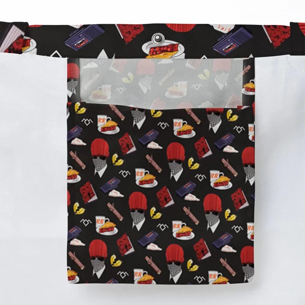 Twin Peaks Pattern Large Tote Bag - 3