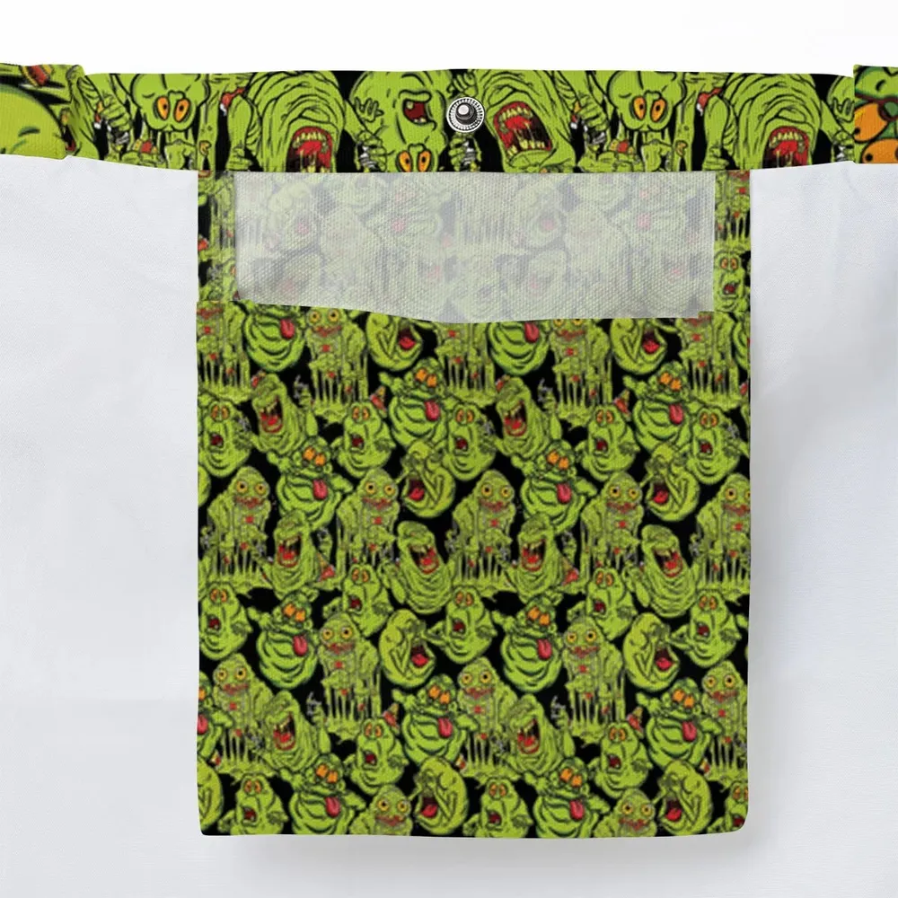 Funny Slimer Ghostbusters Large Tote Bag - 3
