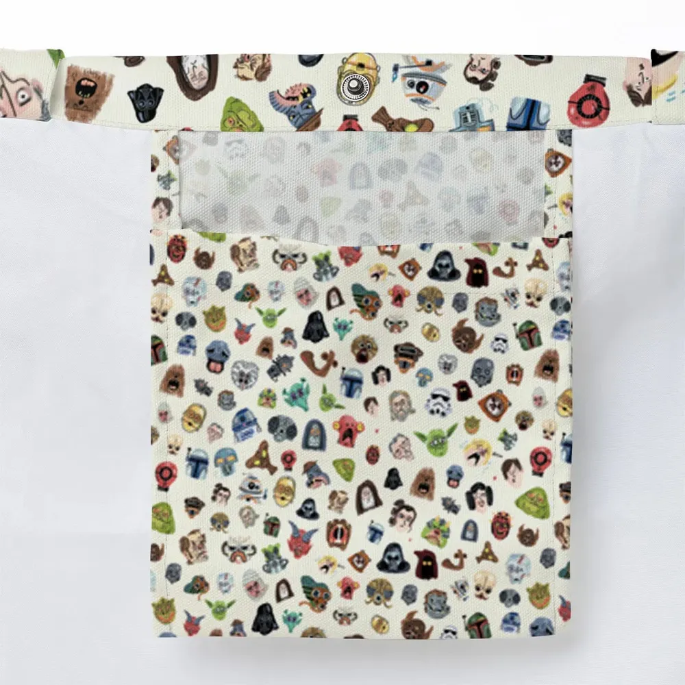 Star Wars Collage Pattern Large Tote Bag - 3