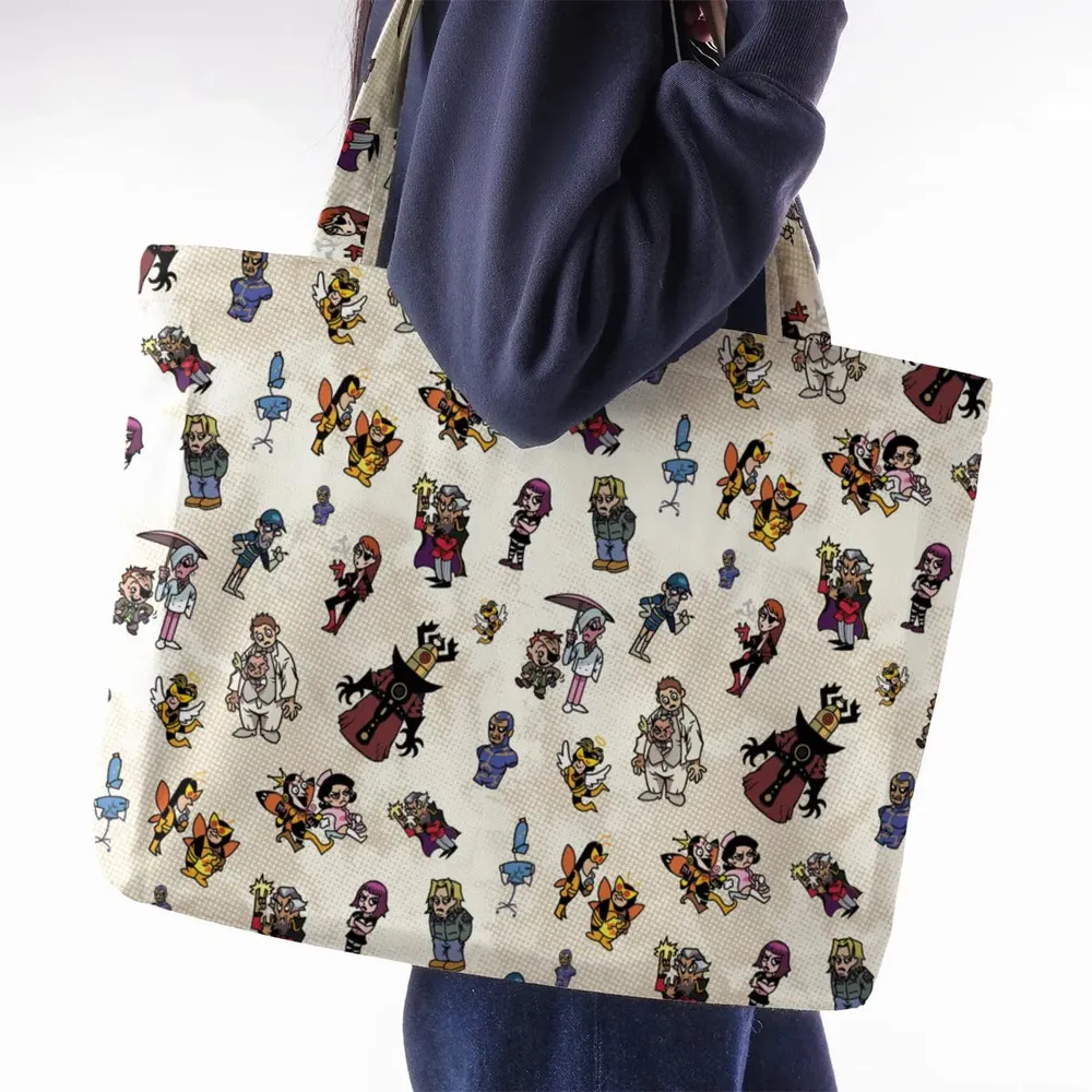 V Is For Venture The Venture Bros Villains Large Tote Bag - 2