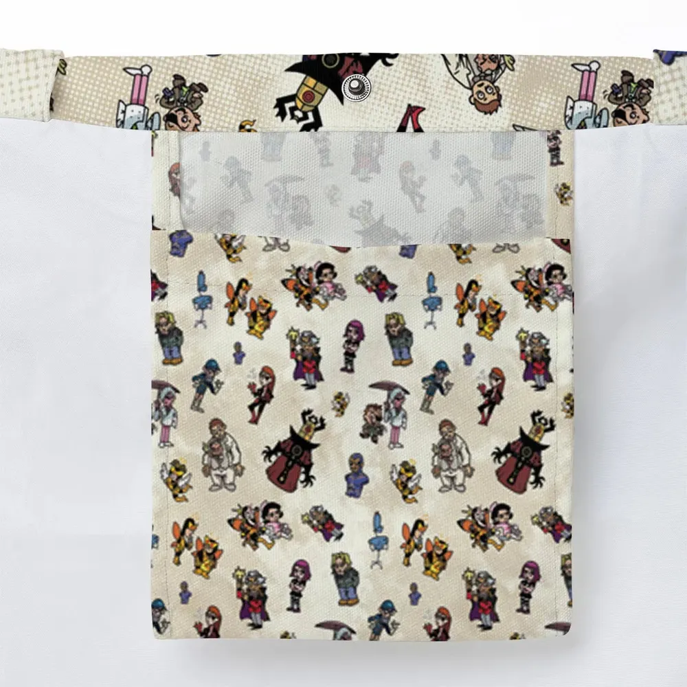 V Is For Venture The Venture Bros Villains Large Tote Bag - 3