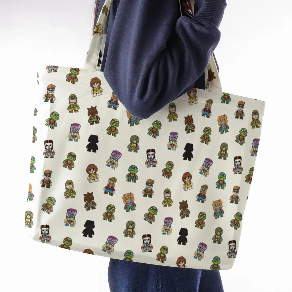 Teenage Mutant Ninja Turtles in Kidrobot style Large Tote Bag - 2