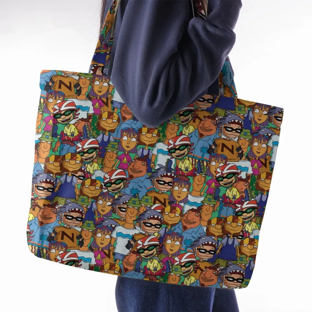 Rocket Power Characters Large Tote Bag - 2