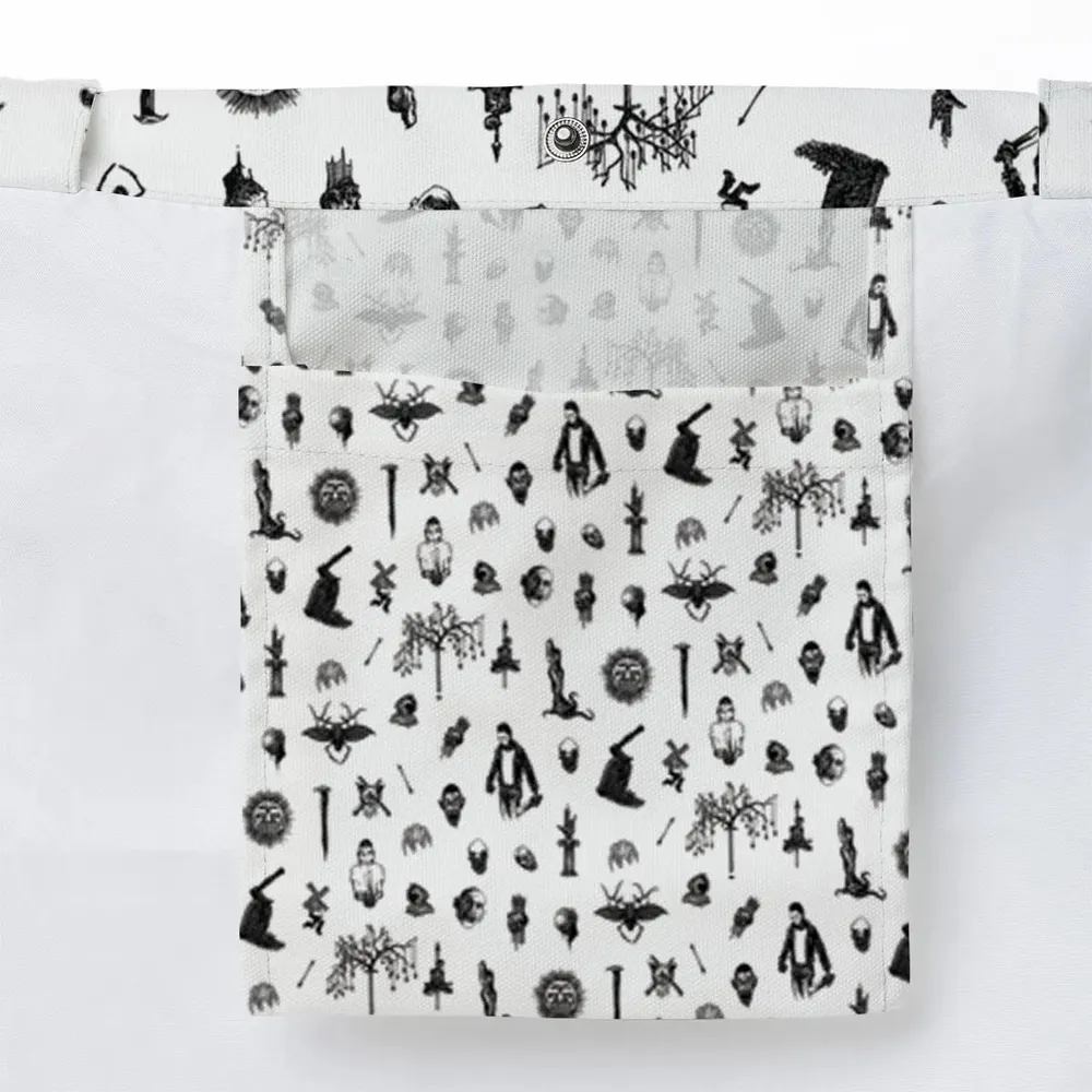 Nosferatu Pattern Large Tote Bag - 3