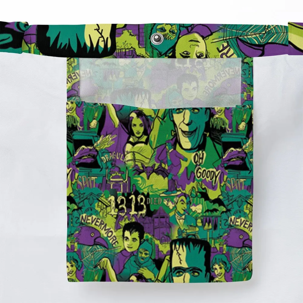 Oh Groovy Frankenstein Universal Horror Large Tote Bag - 3
