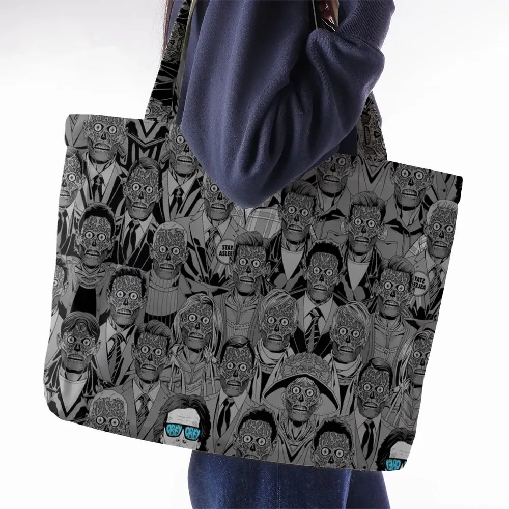 Obey Consume They Live Large Tote Bag - 2