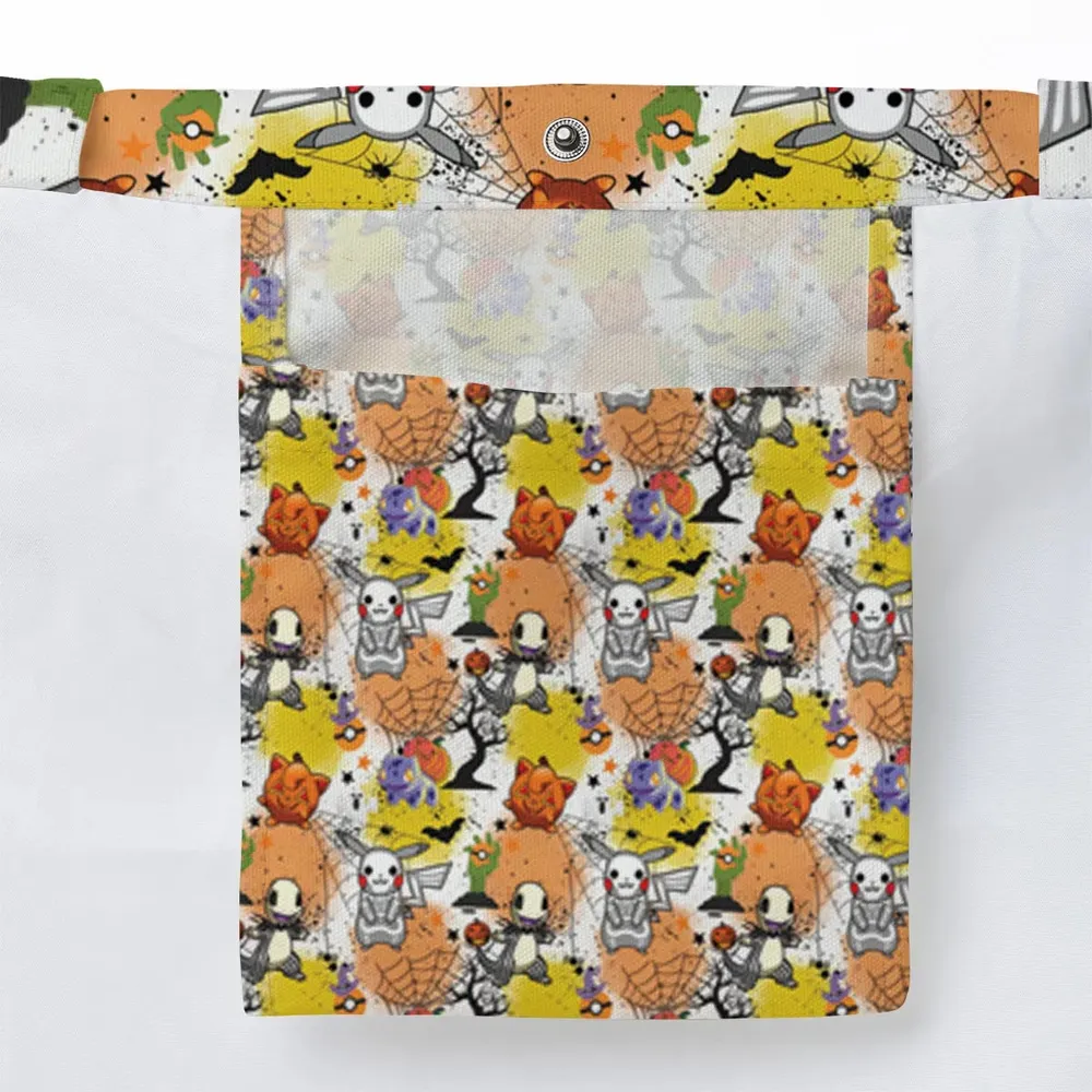 Spooky Costume Pikachu Charmander Jigglypuff Bulbasaur Pokemon Large Tote Bag - 3