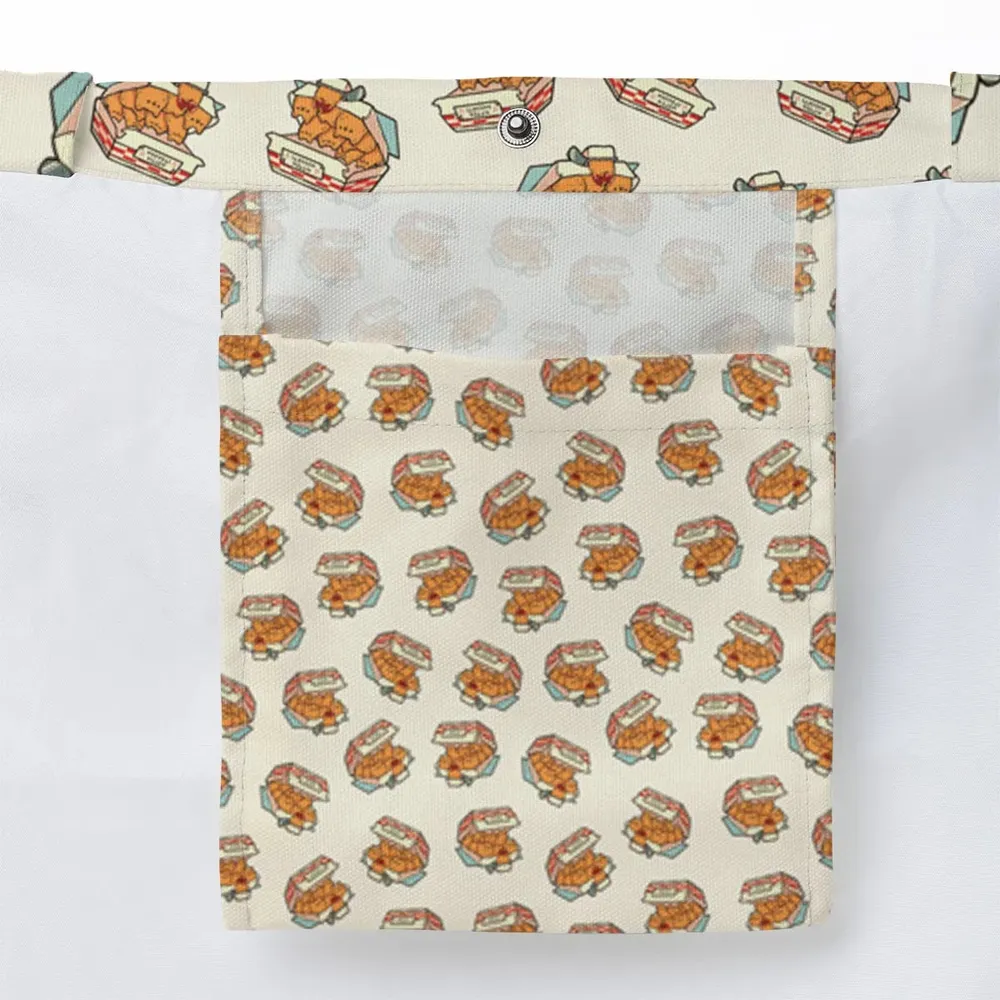 Kitten Nuggets Pattern Large Tote Bag - 3