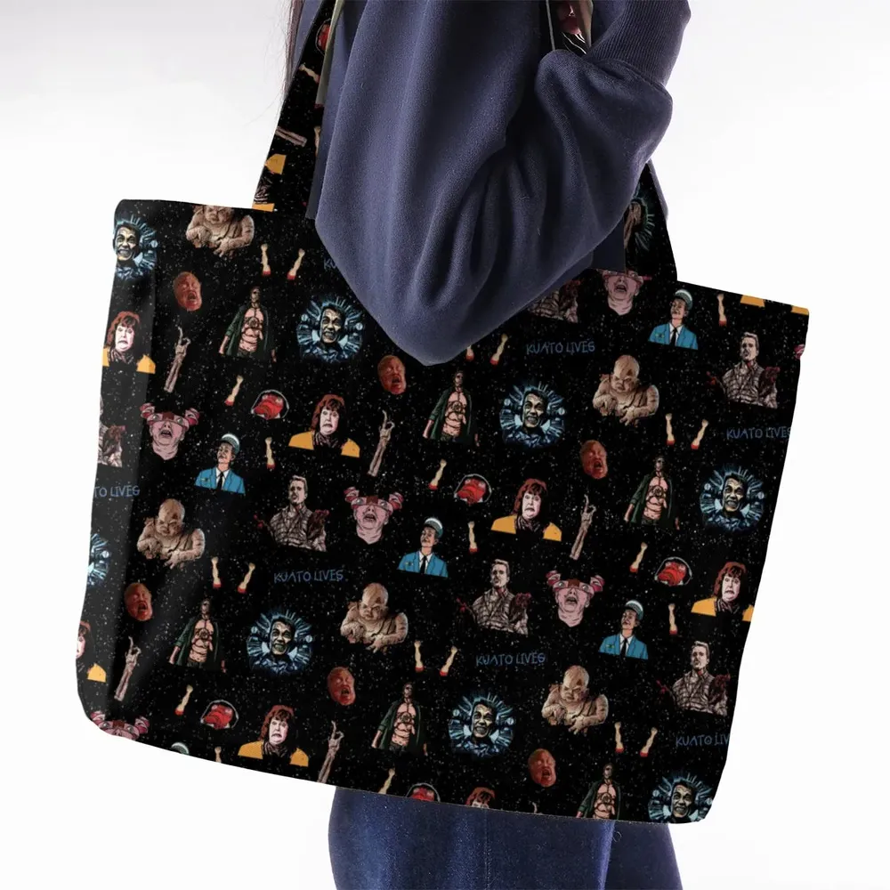 Total Recall Pattern Large Tote Bag - 2