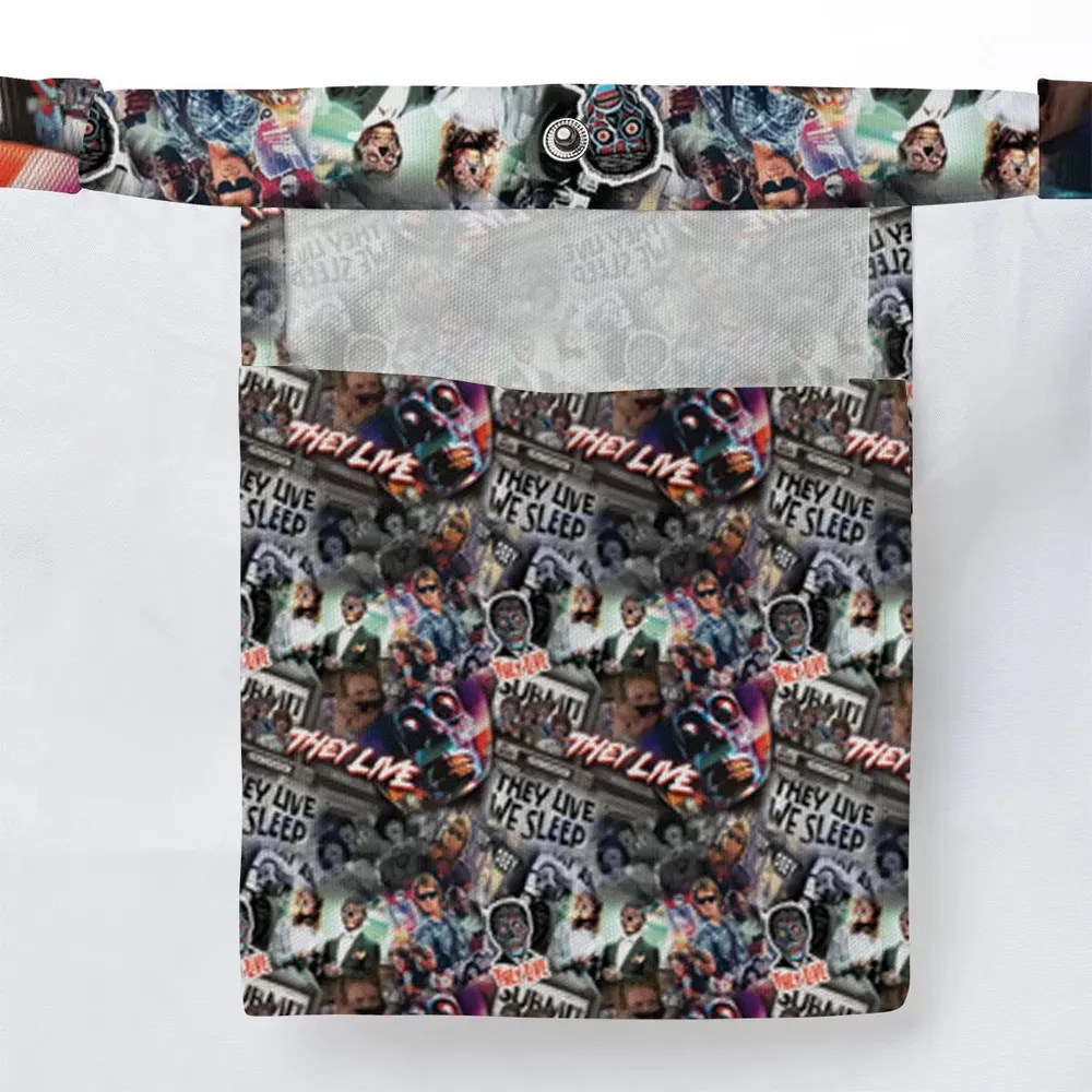They Live Seamless Pattern Large Tote Bag - 3