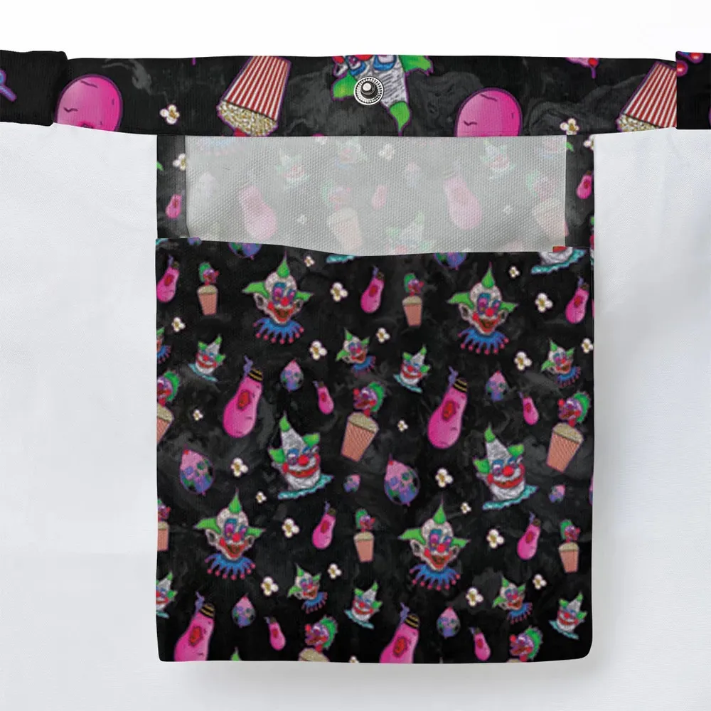 Space Horror Movie Killer Klowns Outer Large Tote Bag - 3