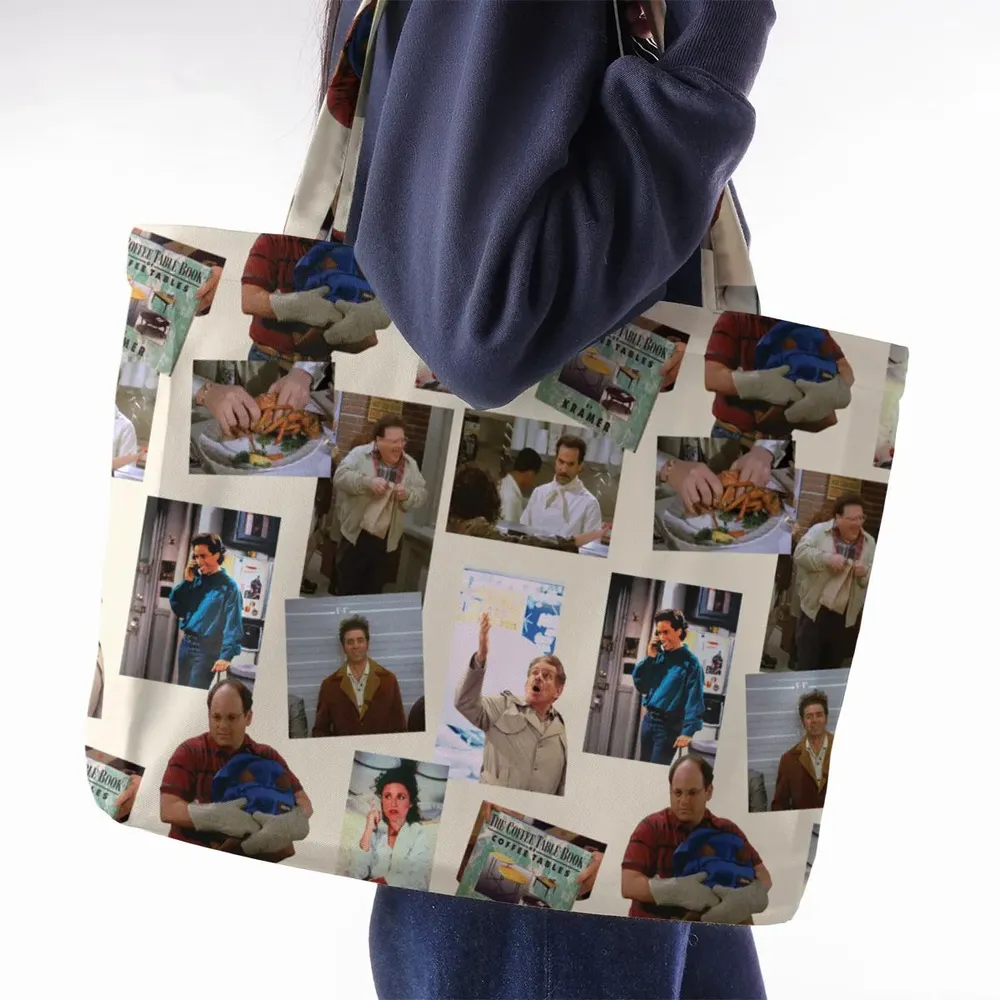 Seinfeld Famous Scenes Large Tote Bag - 2