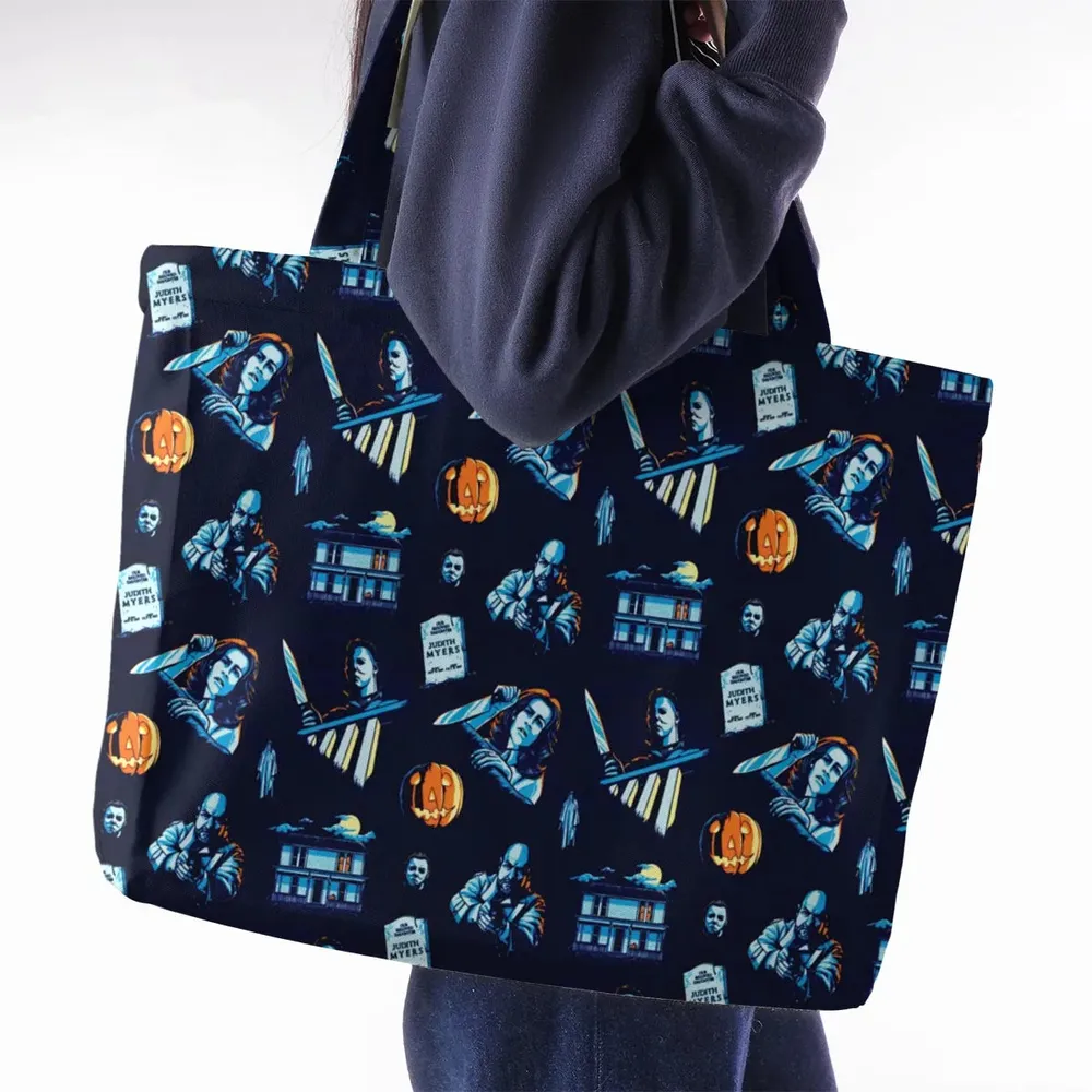 Horror Slasher Michael Myers Halloween Large Tote Bag - 2