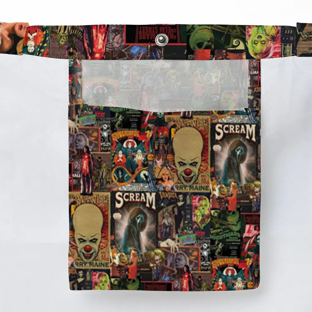 Vintage Scary Large Tote Bag - 3