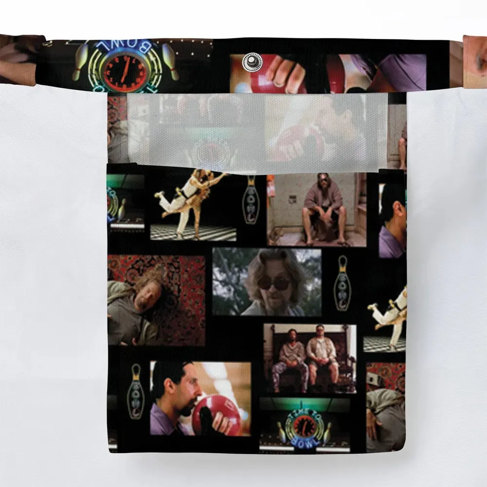 The Big Lebowski Famous Scenes Large Tote Bag - 3