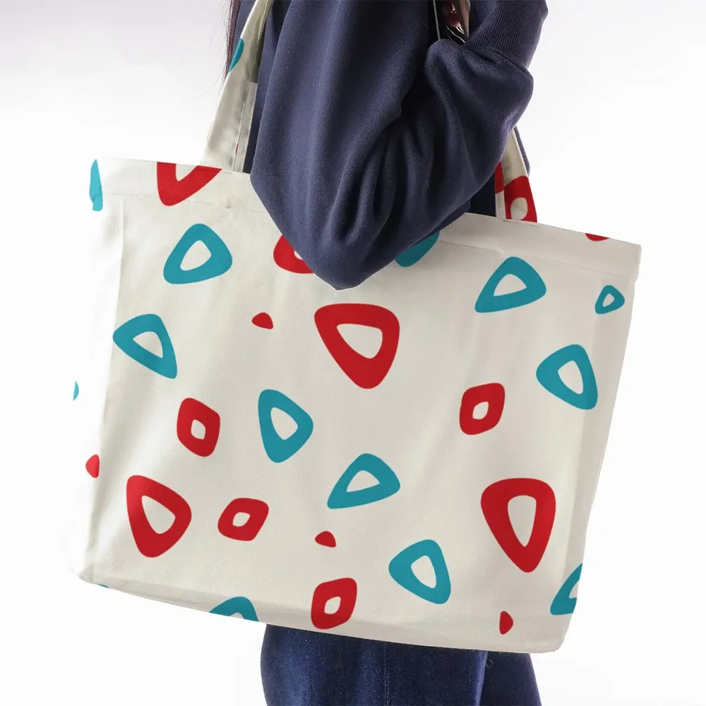 Togepi Pattern Pokemon Large Tote Bag - 2
