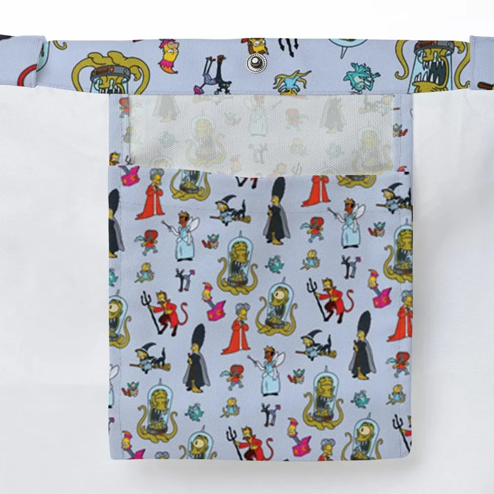 Halloween Costume The Simpsons Large Tote Bag - 3