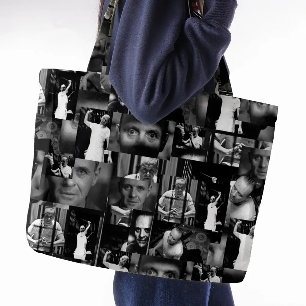 Hannibal Lecter The Silence of the Lambs Large Tote Bag - 2